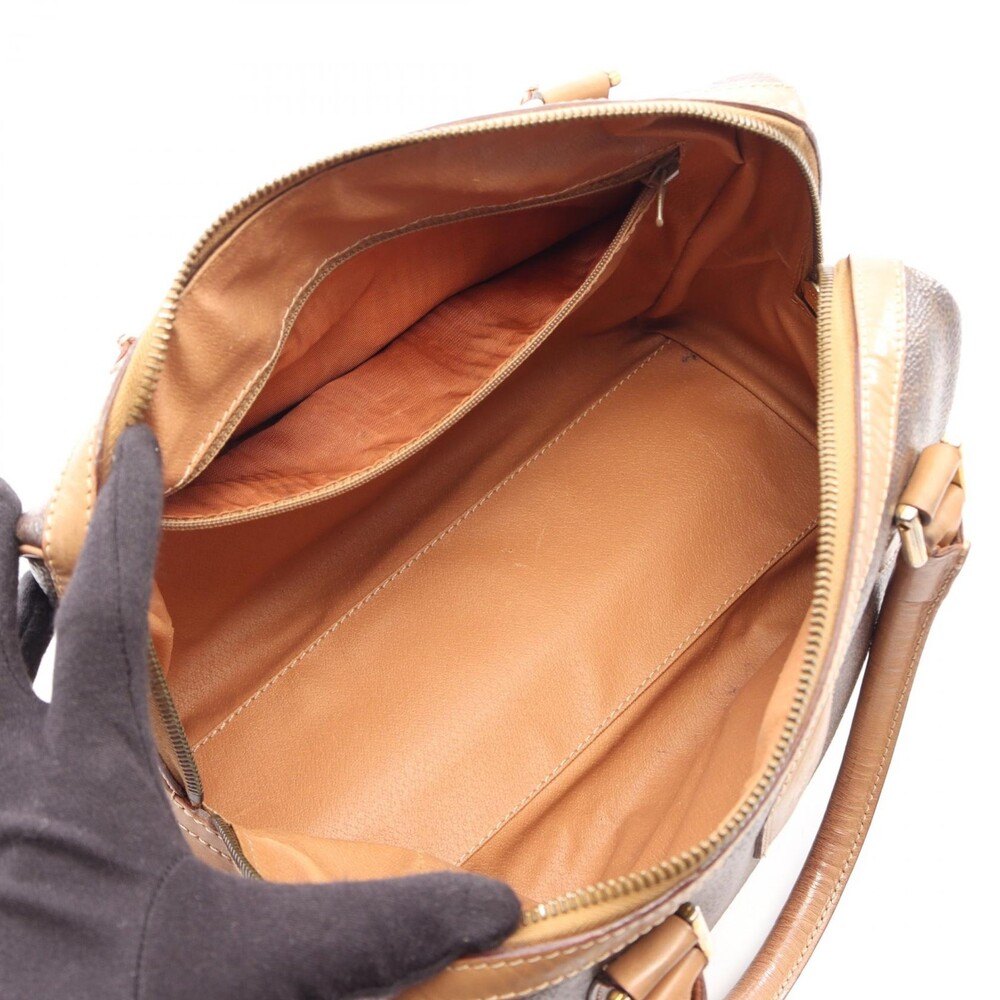 Celine Macadam Handbag Canvas Leather #272950C43B - Picture 3 of 11